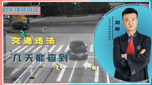 汽车违法多少天能查到