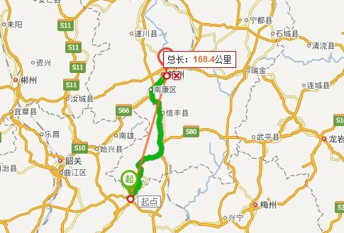 中山到赣州汽车多少公里 中山到赣州汽车多少公里