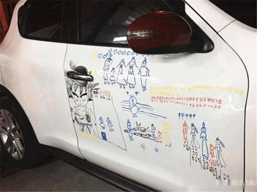 汽车涂鸦多少钱
