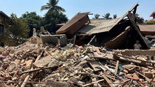 缅甸强震已致该国3301人死亡 缅甸强震已致该国3301人死亡