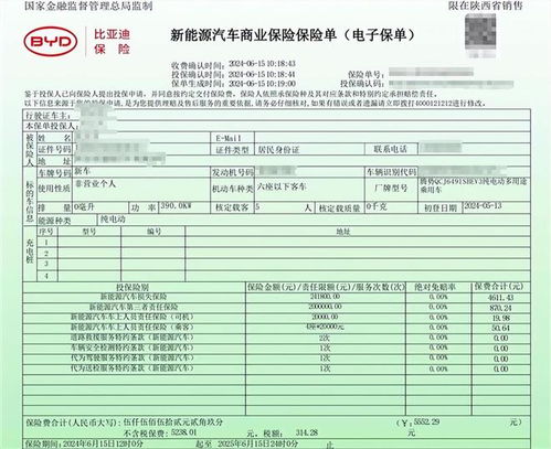 今年汽车保险多少钱