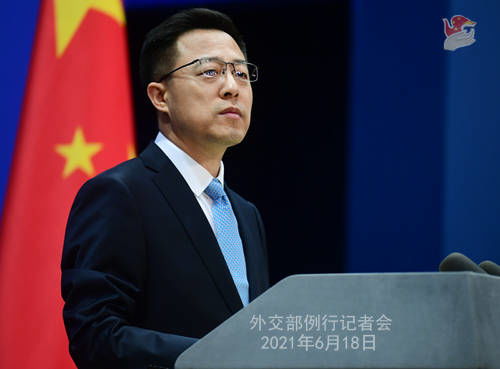 外交部:这次会谈是应美方请求举行的