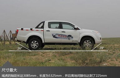 皮卡汽车多少米(皮卡汽车的尺寸与功能，探索每米的价值)